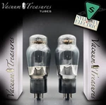 6L6G Sylvania Black Plates Smoked Glass Matched Pair Amplitrex Tested Tubes. Fixed Price $198.66.