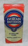 Vintage Eveready Raytheon 227 4 Pillar Tube - Box Detector Amplifier. Fixed Price $36.00.