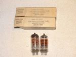 2 X JAN-CRP-5687WA Raytheon Tubes*black Plates-o*military SPECS*NOS*NIB*#6. Fixed Price $75.00.