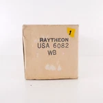 X 6082WB Raytheon Tube. 1967 Prod. Black Plates. Dual Getter. 8. CH94. Fixed Price $60.33.