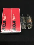Matched Pair Rca 12AU7A ECC82 Clear Top Vintage Audio Vacuum Tubes Tested 109357. Fixed Price $49.95.
