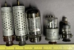 Five Vintage German World War Ii Radio Vacuum Tubes - Wehrmacht. Fixed Price $50.00.