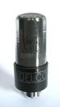 1953 Rca Made Delco 6V6GT Smoked Glass Tube - Hickok 539B Tests 3300, MIN:2600. Fixed Price $24.95.