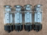(4) 6GB8 Toshiba Japan O-getter Audio Output Vacuum Tube Valve. Fixed Price $339.99.