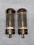 Pair 1959 Cbs (ge) 5U4GB Black Plate Matching Tubes, TV-7 Tested #A-22. Fixed Price $16.99.