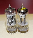 Pair, Rca Type 5965 Radio/audio Output Tubes, Branded Ibm, 3- Mica, Strong. Fixed Price $25.00.