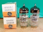 Pair Of Mullard E88CC 6922 Nos Nib Mitcham 7L1 Vacuum Tubes #2. Fixed Price $300.00.