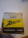 Vaccum Tube 33GT7 Zenith Compactron. Fixed Price $10.50.