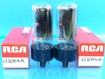 Rca 17DM4A 17AX4GTA Tube Pair (2) Nos Nib Original Box Color Tv Damper Rectifier. Fixed Price $6.98.