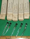 (5) Nos Sylvania Jan 5840 Subminiature Tubes Telefunken Mics Hearing Aids Radios. Fixed Price $34.99.