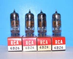 6BZ6 Nos Rca Radio Audio Amplifier Electron Vacuum Tubes 4 Valves Tested 6JH6. Fixed Price $12.49.