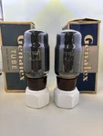 Vintage Genalex KT66 Matched Pair Tubes Gec England Etracer Tested W/ Boxes. Fixed Price $599.00.