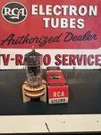 1957 Rca 5751WA Mica Black Plate Vacuum Tube 539C&MAXI Test Nos Nib Balanced. Fixed Price $74.99.