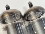 Tubes 12AX7 Philips ECC83 Disc Getter Year 1960 Holland Amplitrex + 100% Gm. Fixed Price $350.00.