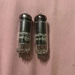 Rca 6005 6AQ5 Pair 2 Vacuum Tube Guitar Amp Radio Part. Fixed Price $18.75.