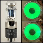 (1) Tested Rca Usn Crc 1629 Eye Tube Bright Green Indicator Code S4. Fixed Price $24.95.