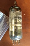 One ECH-81 / 6AJ8 "the Fisher" Telefunken Vacuum Tubes Tested Good. Fixed Price $17.98.