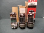 Rca And Sylvania 6080WA Wc Vacuum Tubes Used? Amplitrex Tested Medium Lower. Fixed Price $35.00.