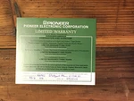 Pioneer RG-2 Dynamic Processor Warranty Card *original*. Fixed Price $9.97.