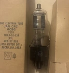 1952 Jan Crc 6C8G Rca Electron Vacuum Headphone Amp Tube Tested Audio. Fixed Price $38.88.