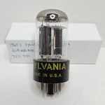 Vintage 1960'S Sylvania 12SL7-GTA Tube *tests Very Strong* 92% 94% Black Plate. Fixed Price $20.00.