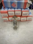 Telefunken 6463 ECC813 E86CC CC86E Nos Full Box Diamond Matched Pair. Fixed Price $395.99.