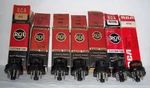 Lot (7) Nos Rca Tubes Original Boxes,radio,jrc VT-90,M-R,METAL CAN,6H6GT. Fixed Price $21.95.
