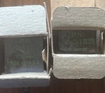 Lot Of 2 Jan Cbqn 1B35 1951 Bomac Navy Tubes Receiving Military Transmitting Nos. Fixed Price $30.00.