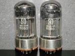 Mullard 6080 Matched Pair Special Quality Rebranded Philips Tested. Fixed Price $249.95.