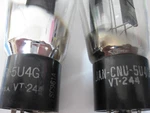 Rare Tubes Nos Pair Ken-rad 5U4G Vt 244 U52 Usa. Fixed Price $350.00.