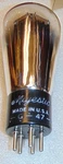 Very Rare Nos Majestic Large Globe Tube Cup Getter Type G- / 147 247 Engraved. Fixed Price $195.00.