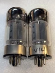 Matched Pair Sovtek 6550WA KT88 Tubes Welded Plates Amplitrex Tested Nos. Fixed Price $125.00.