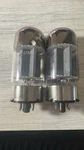 Nos Matched Pair / 6550A Triple Getter Legendary Metal Base Power Tubes. Fixed Price $499.00.