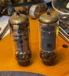 Telefunken EAF801 & ECH81 Radio Tubes From 1964 Nordmende Fidelio. Fixed Price $39.99.