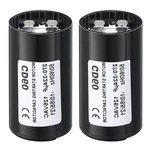 2PACK 270-324UF/MFD 125V 50/60HZ CD60 Run Capacitor For Electric Motor Starts. Fixed Price $16.14.