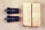 Two, New, Ken-rad Jan Ckr 6SJ7, VT-116, Military, Match Date Pair, 6SJ7GT. Fixed Price $42.95.