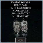 Nos 1PAIR Voskhod Rocket Tubes 5654 6J1P-EV/6ZH1P-EVGOLD/PLAT !. Fixed Price $26.50.
