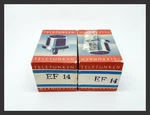 Nos Sealed Telefunken EF14 Vintage Microphone Audio Steel Pentode Vacuum Tube. Fixed Price $500.00.
