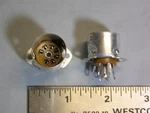 10 Vintage Suvai Italy 7 Pin Tube Sockets With Heat Shield Base. Fixed Price $19.99.