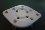 1 Ea National Usa Vintage 5 Pin Ceramic Vacuum Tube Socket Used. Fixed Price $10.95.