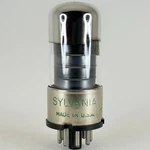 (1) Tested Sylvania 6SK7GT Tube Date Code M6R Pentode Vacuum. Fixed Price $9.95.