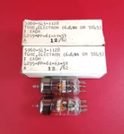 Lot Of 3 Rca JRC-6J4WA Milspec Electron Tubes Matched Dates. Fixed Price $9.95.