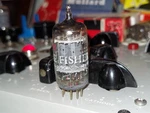 1X TV7D/U R-tested Bal. 1958 'the Fisher' 7025 12AX7A Large 'd" Gtr Tube. Fixed Price $33.95.