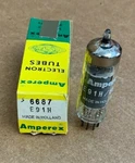 Amperex E91H/6687 Electron Tube Made In Holland. Fixed Price $9.95.