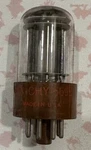 1 Cbs 5692 Black Plate Vacuum Tube - Untested. Fixed Price $74.99.