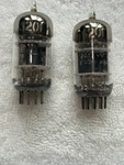 - 6201 Vintage 12AT7 Tube 3 Mica Black Plate Tested Strong. Fixed Price $12.99.