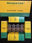 Nos Nib Matched Quad Amperex Sylvania 5814A Audio Tubes 1976. Fixed Price $88.00.