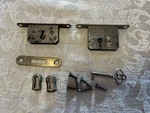 Rca Victor Victrola Vv-xiv Phonograph Locks. Fixed Price $40.00.