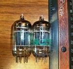 2 Strong Matched Short Gray Plate Solid Getter JG-5751 Tubes W Support Rods. Fixed Price $49.99.