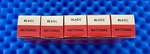 Lot Of 5 National 6L6GC Tubes /amplitrex Tested Matched /saucer Ussr Sleeve. Fixed Price $225.00.